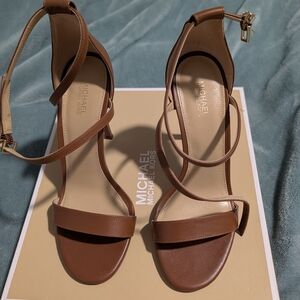 Michael Kors Tan Strappy Heels